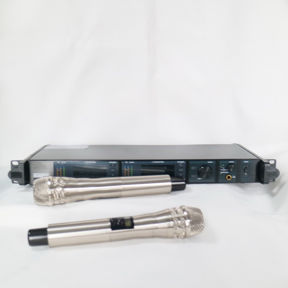 New Generation KSM8 Digital Wireless Microphone System 2 Channel K8 Hand Silver