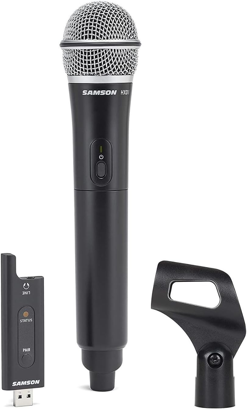 Stage XPD2 Handheld USB Digital Wireless Q6 Microphone Mic Clip
