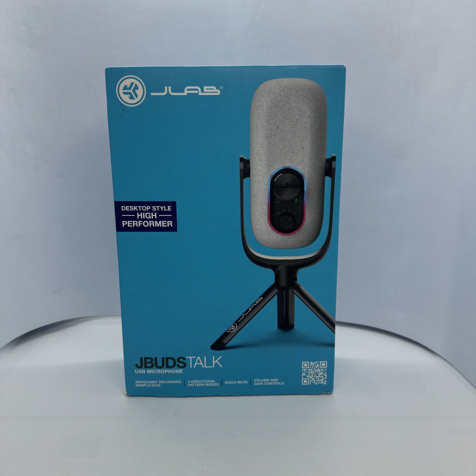 JLab High Performance Desktop Microphone, USB Microphone JBUDS TALK