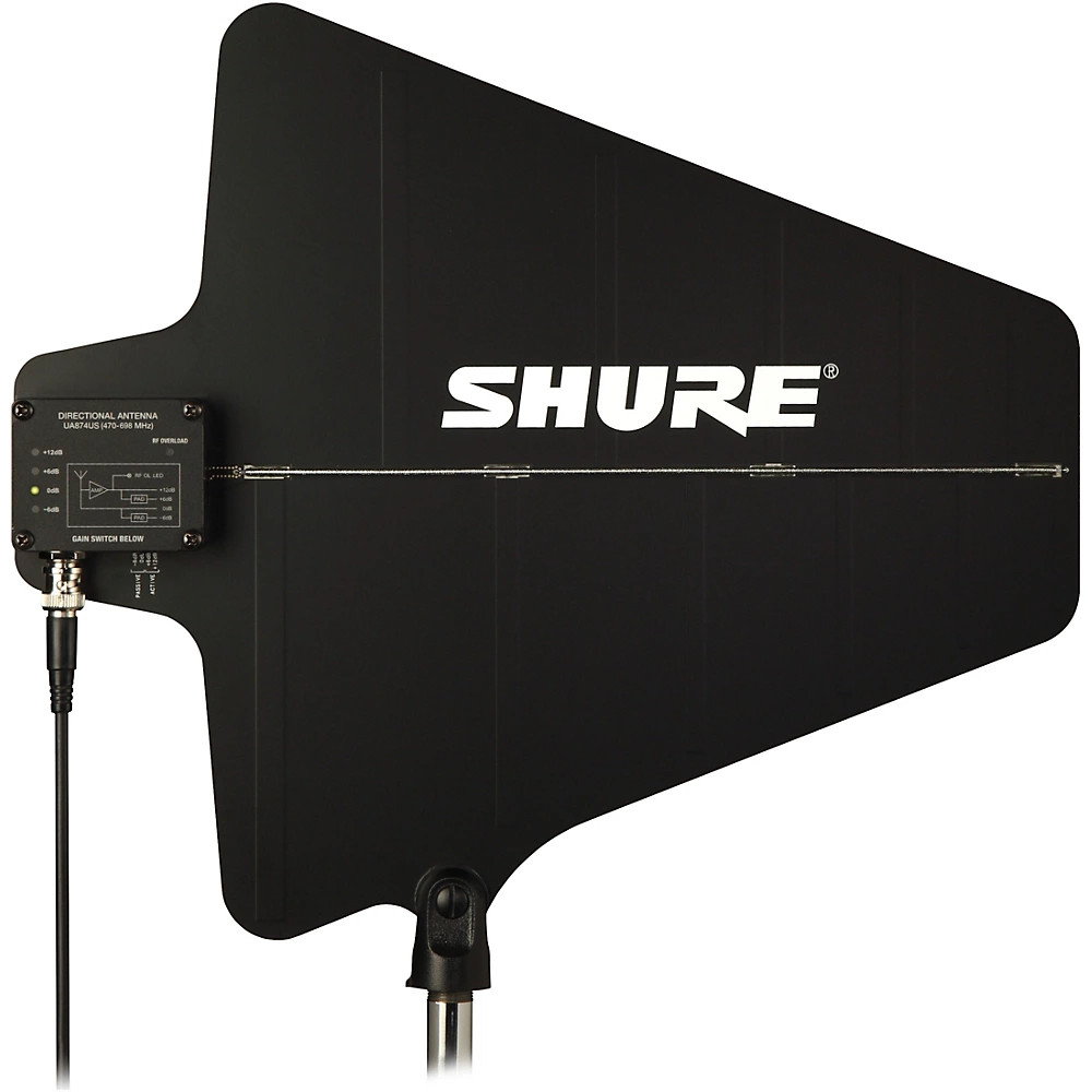 Shure Active Directional Antenna with Gain Switch 470698 MHZ
