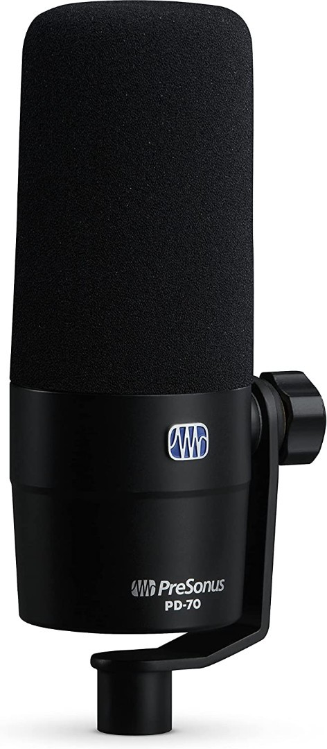 PreSonus PD-70 Dynamic Vocal Microphone for Broadcast, Podcasting, and Streaming