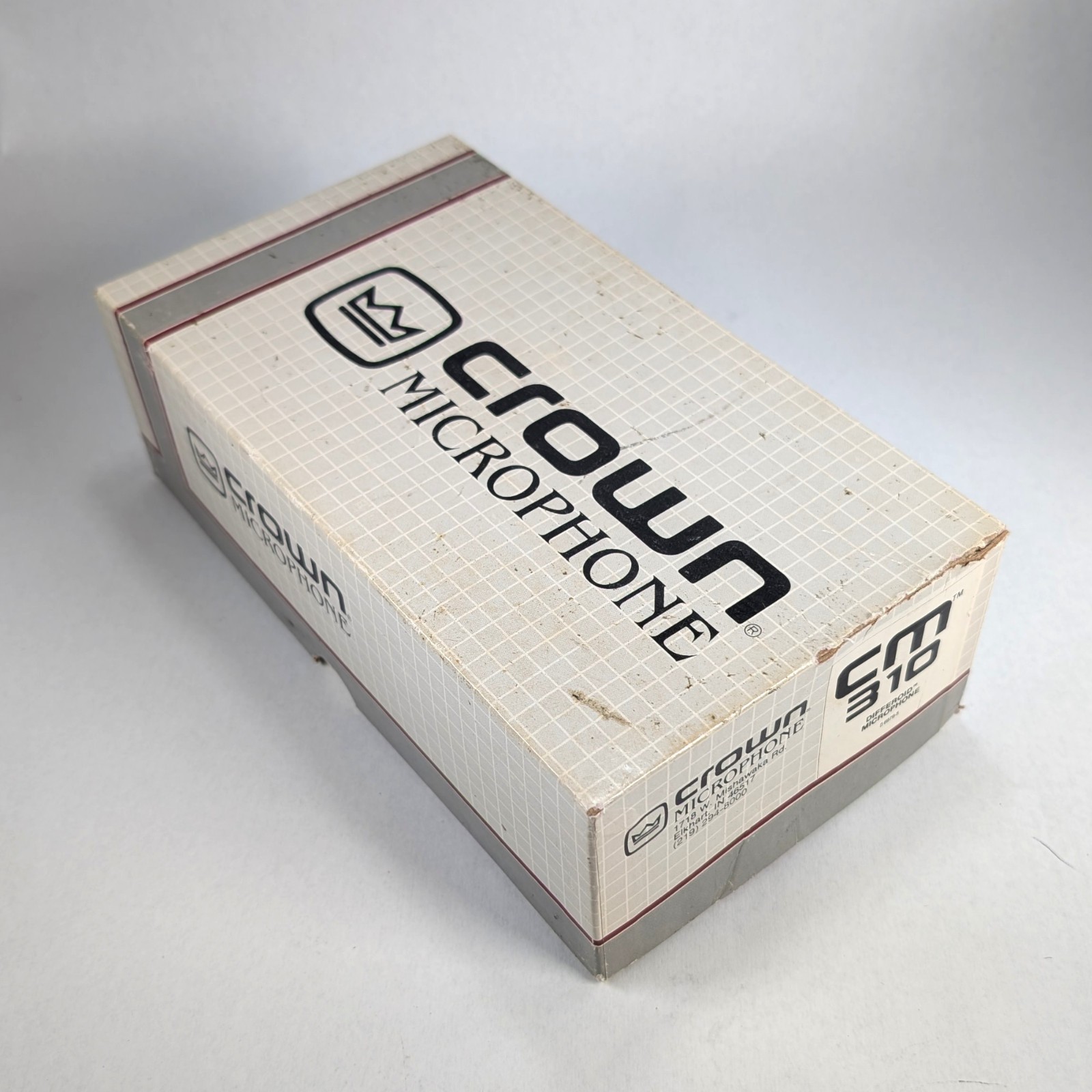 Crown CM-310 Vocal Stage Microphone CM310 — Rare Unused Factory Boxed Set