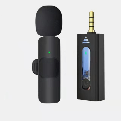 NEW Wireless Lavalier Microphone Noise Reduction Lapel Mic For Camera Recording