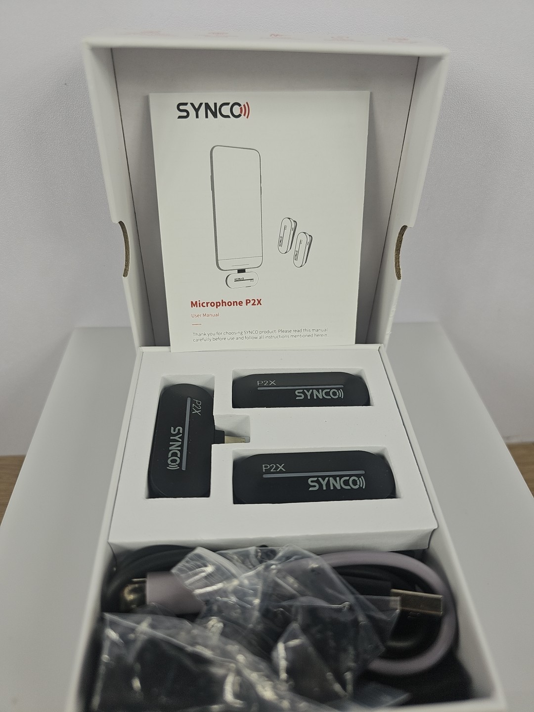 SYNCO P2XL P1/P2X Digital 2.4GHz Wireless Lavalier Microphone For iPhone