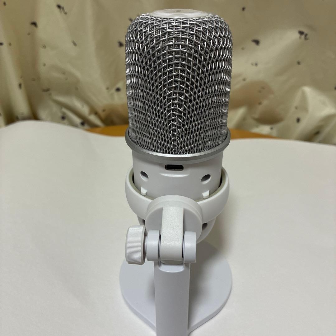 HyperX SoloCast Condenser Microphone USB, Touch Mute, Used, No Issues