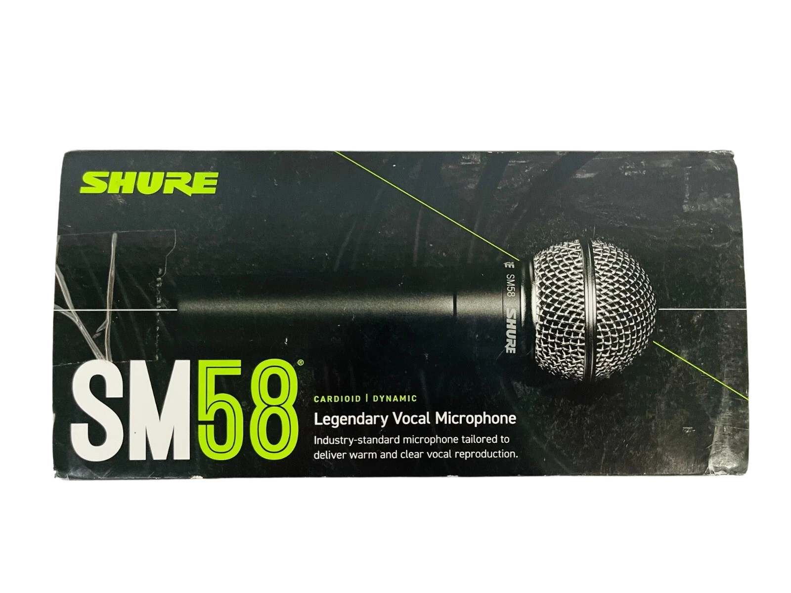Shure SM58-LC Microphone Vocal Dynamic Legendary Mic Without On Off Switch OEM