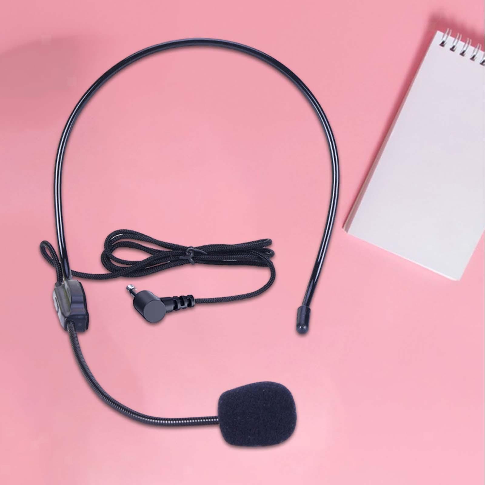 Wired Headset Mic Systems Headband Professional Headworn Headset Mic for Coaches