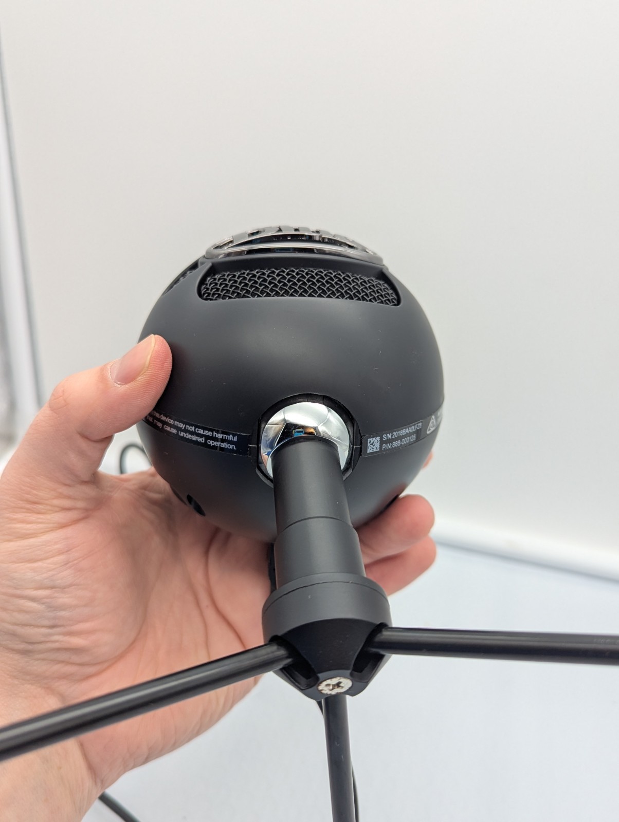Blue Microphones Snowball Ice A00122 Black Plug & Play USB Condenser Microphone