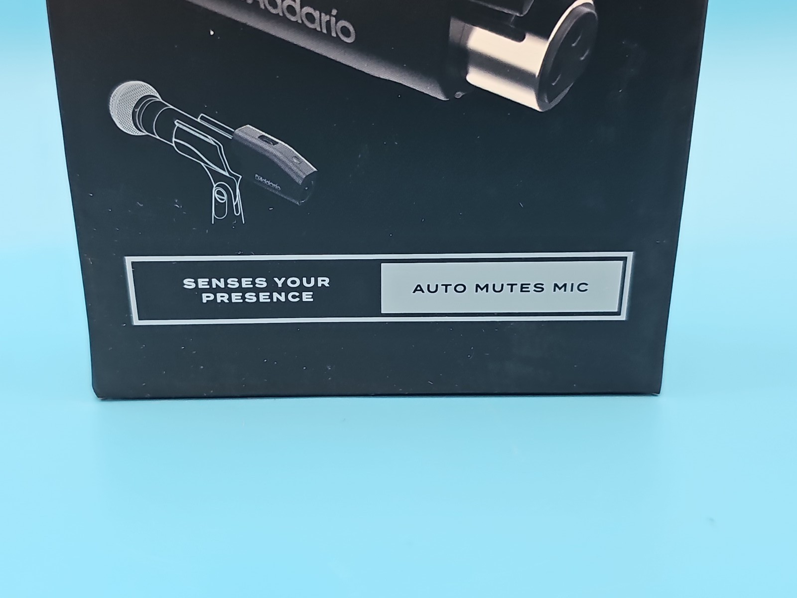 D’Addario IR Mic Mute Infrared Mic Microphone Sensor w/Box Black