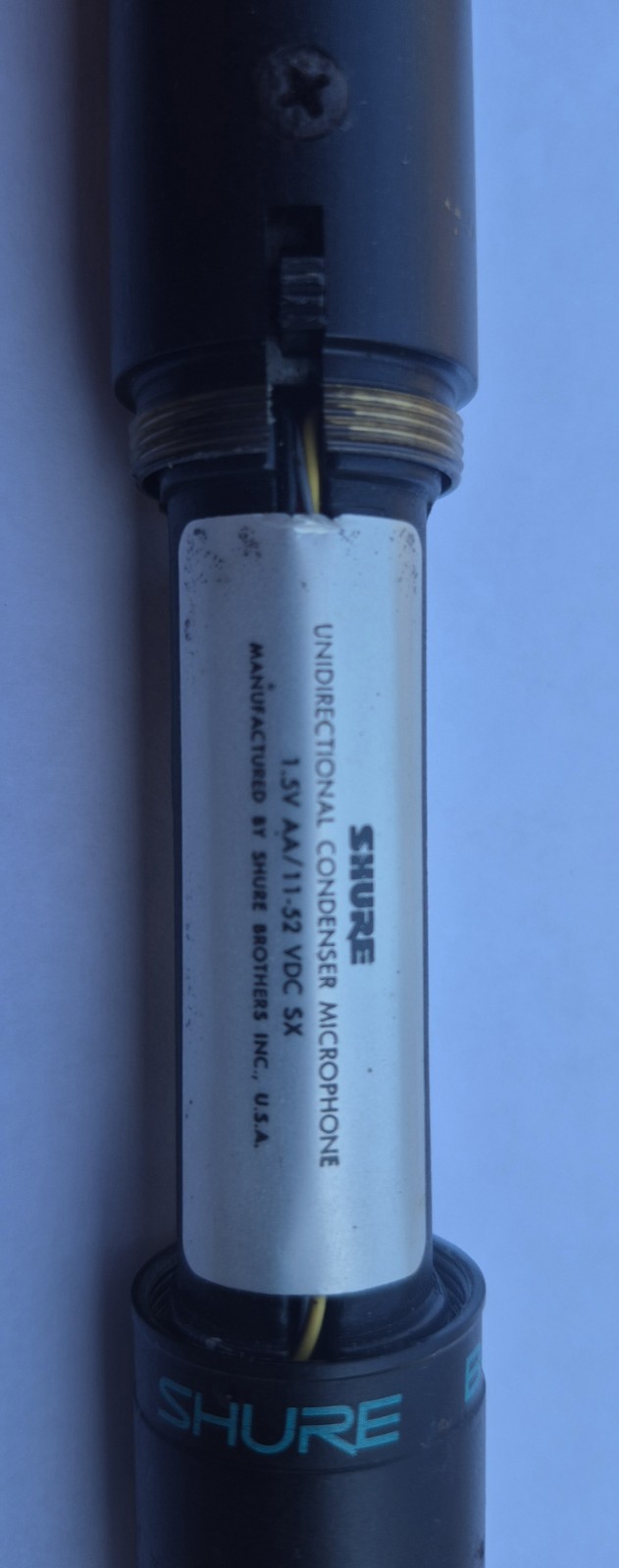 Shure BG 4.0 Condenser Low Z 3-Pin XLR