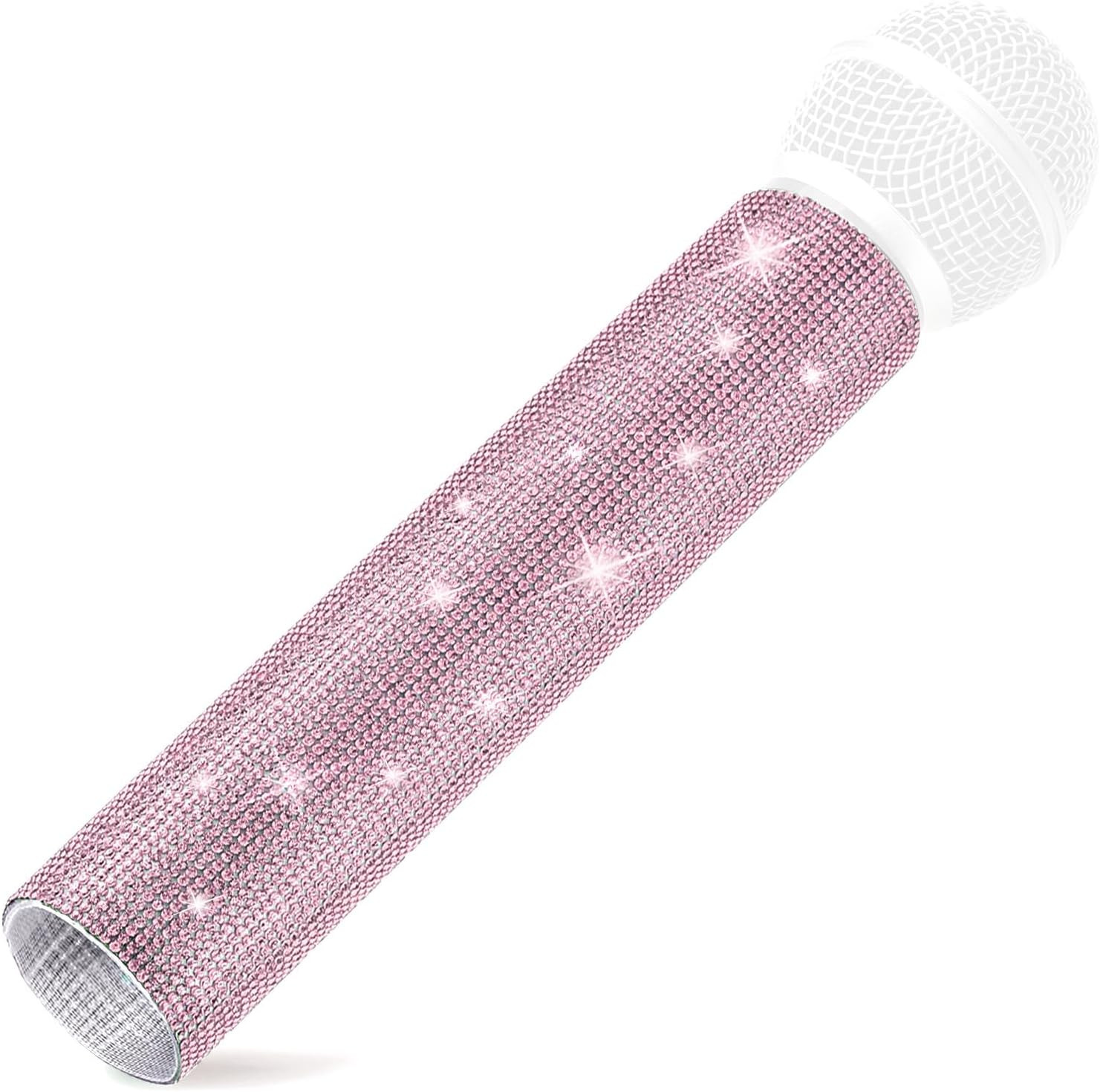 MIC NOT Include Pink Microphone Decorative Sleeve, Wireless Microphone