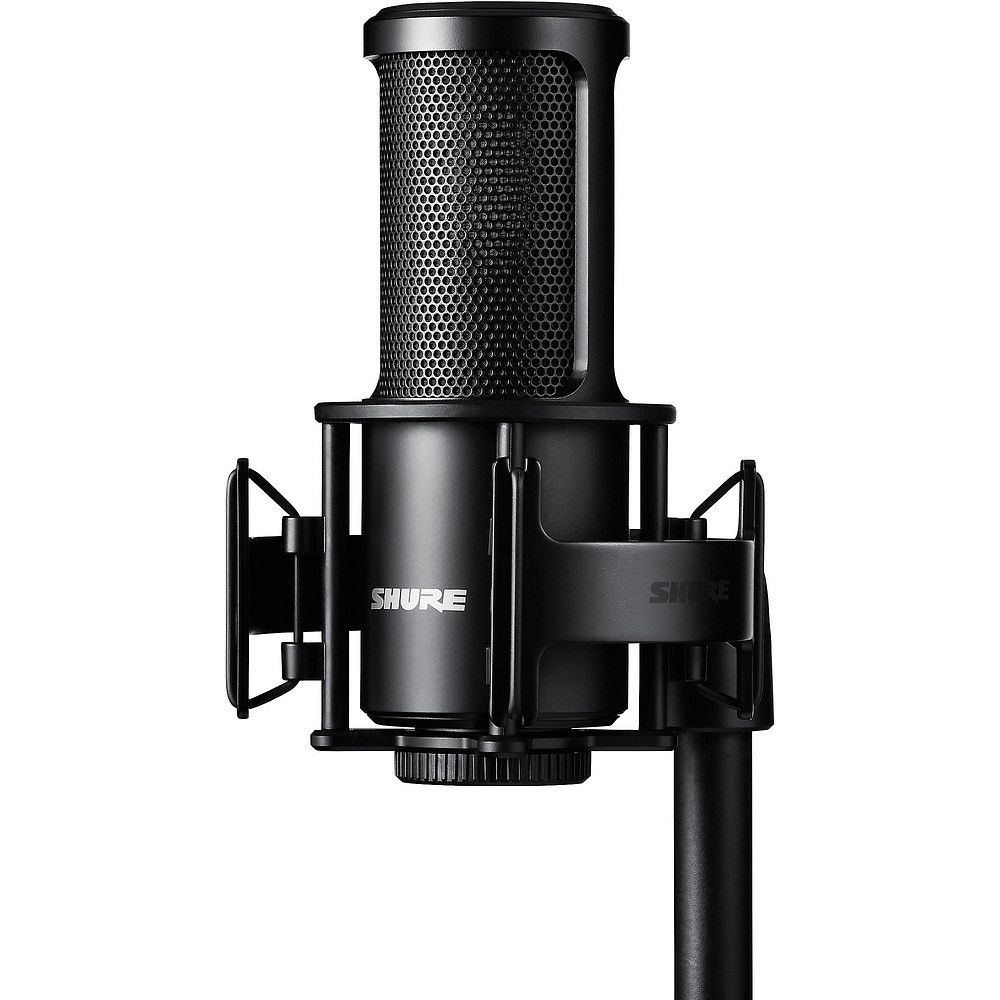 Shure SM4 DualDiaphragm Condenser Home Recording Microphone Kit Refurbished