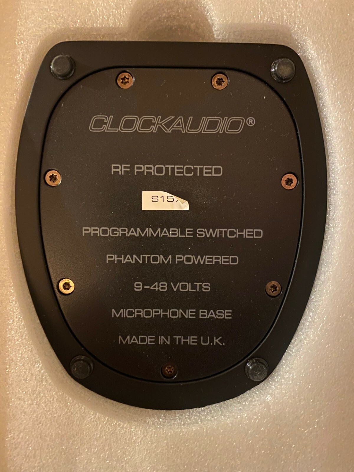 ClockAudio S157-RF Desk Stand w/ Programmable Touch Button