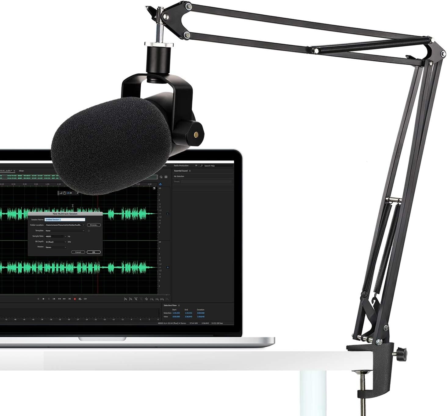 Rode PODMIC Podcasting Microphone Stand Only, NEW