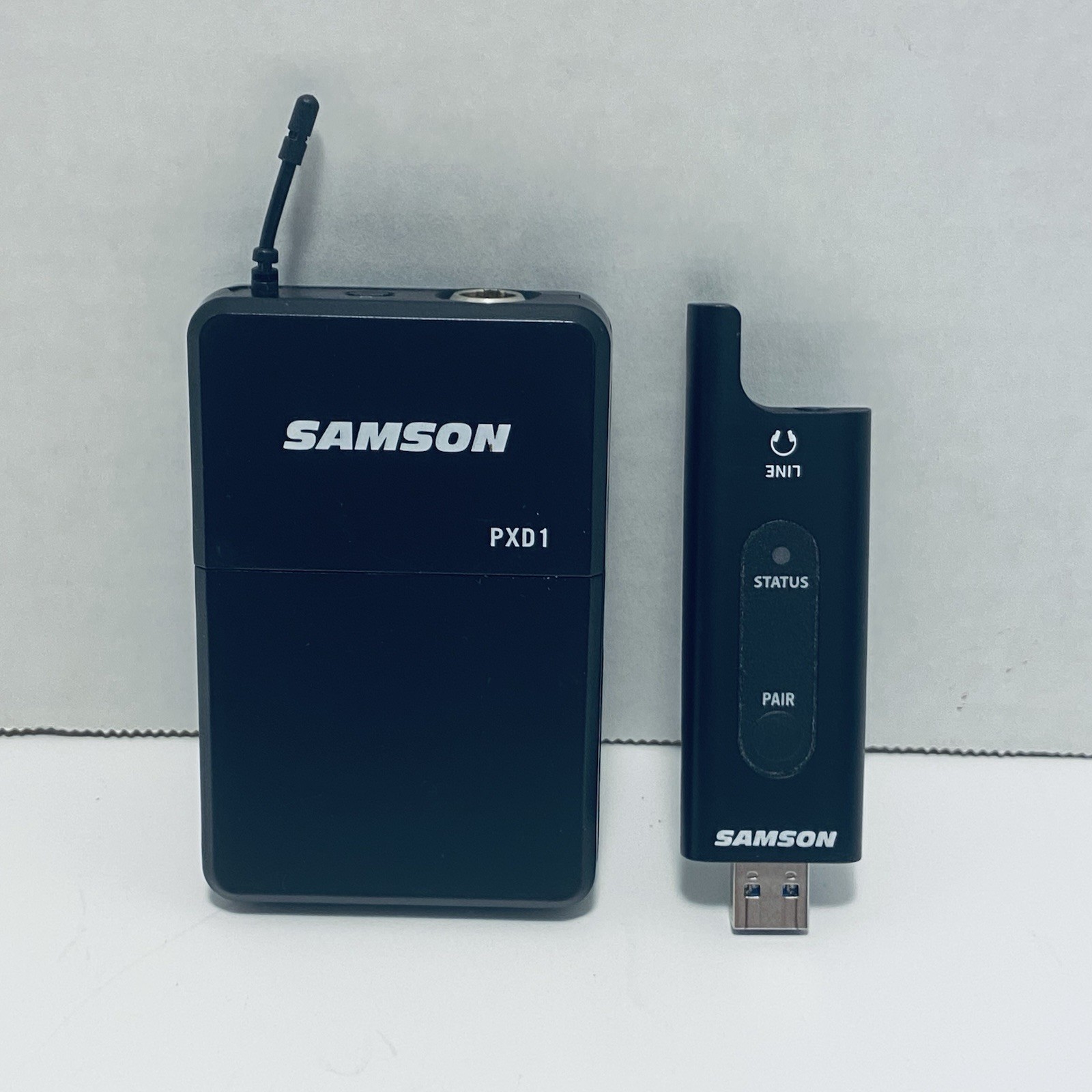 SAMSON PXD1 RXD2 USB Digital Wireless Belt pack Microphone System no mic used