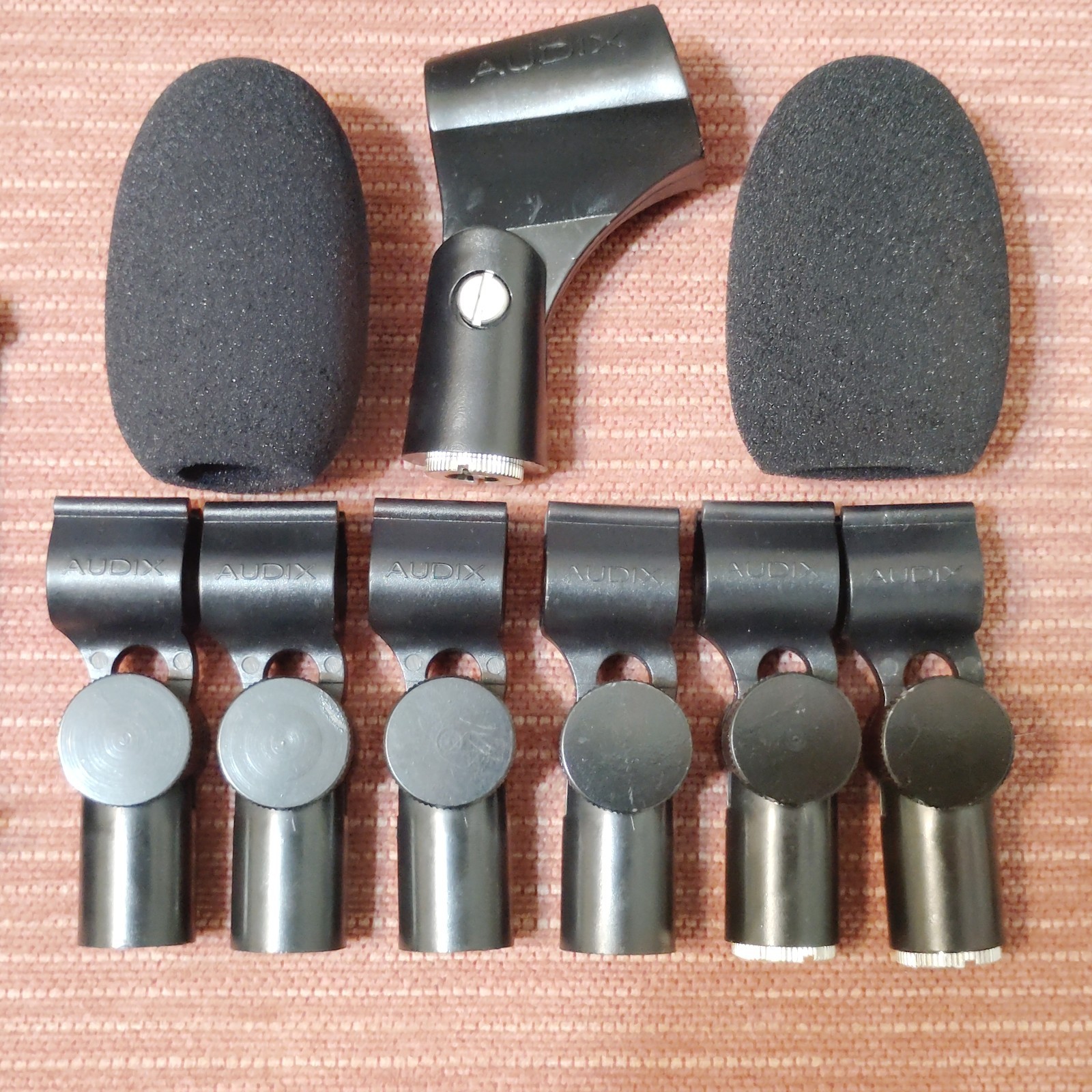 Audix DP7 Drum Microphone Pack for Drums D4, D6, i5, d2, adx51 Complete w/ Clips