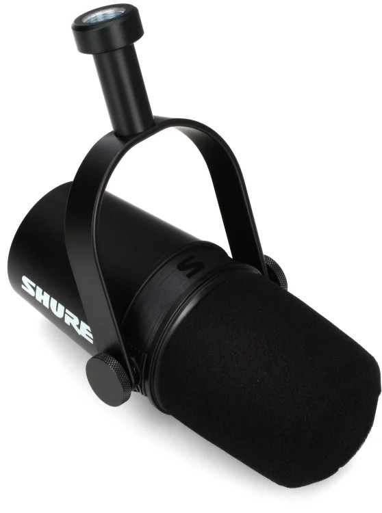Shure MV7X Dynamic Broadcast Microphone – Black
