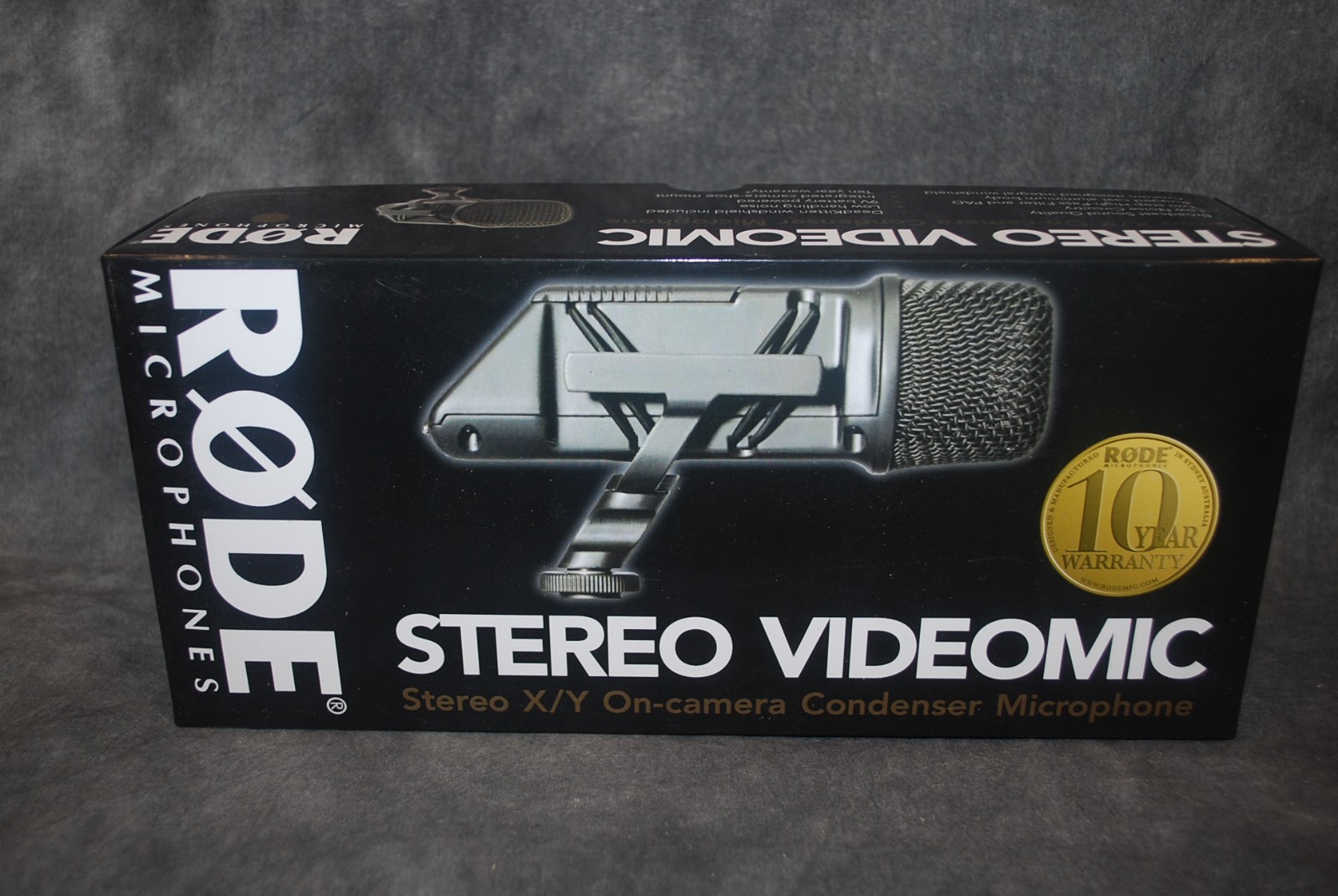 Rode Stereo Video Mic StereoVideoMic SVM New Dealer Microphone DSLR