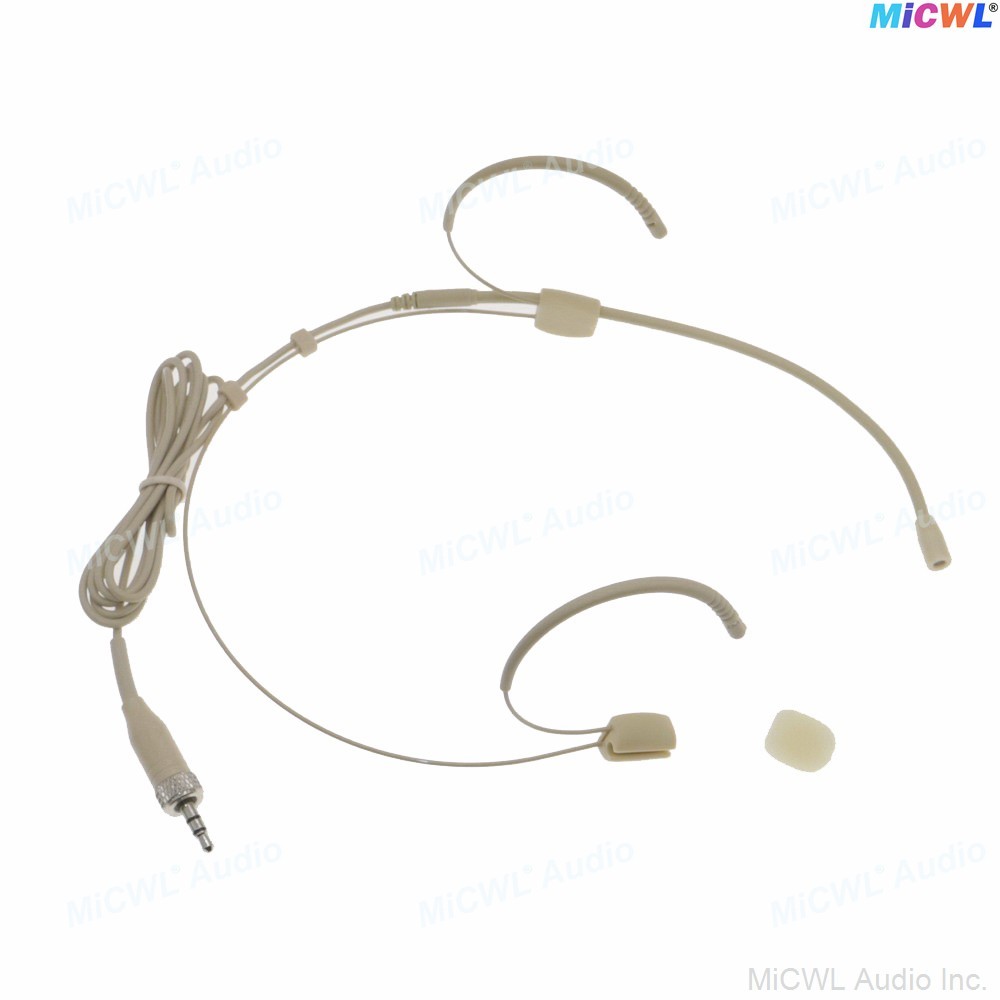 Headband Hook Wearing Microphone for Sennheiser G2 G3 G4 Wireless BeltPack 3.5mm